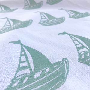 Boat Tea Towel