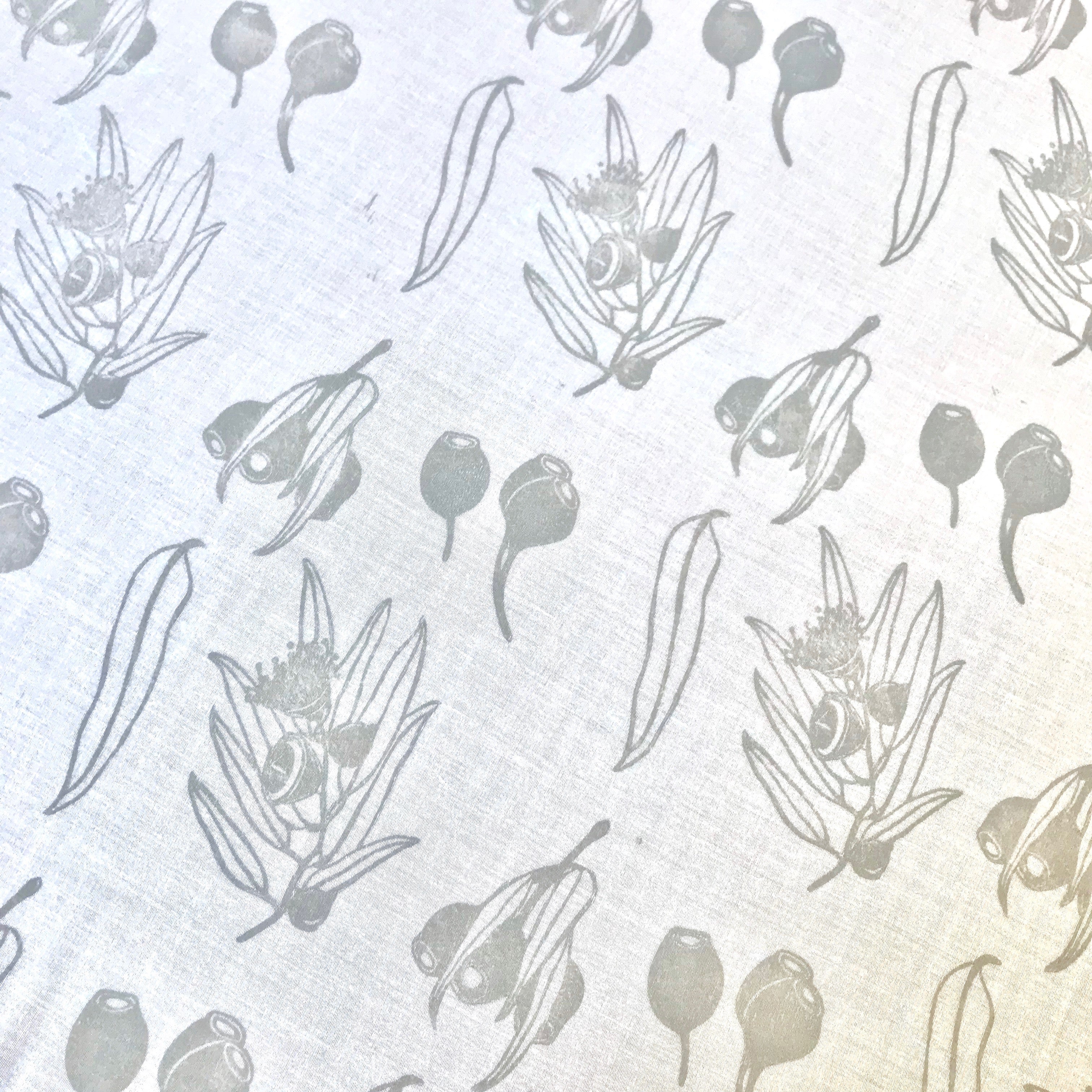 Gum Leaf Pram Cover