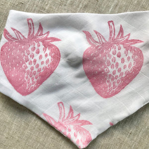 Strawberry Bib